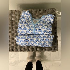 LITTLE SLEEPIES WOMEN BLUE RAINBOWS!!